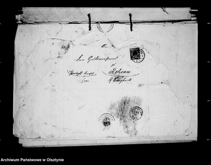 image.from.unit.number "Verschiedene Behörden an den Gutsvorstand von Rehsau"