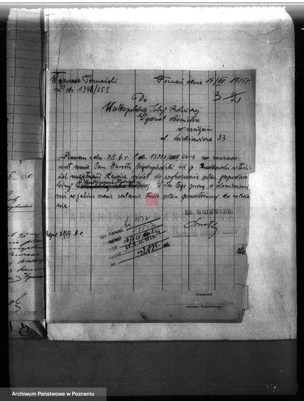 Obraz 7 z jednostki "Majętność leśna Ławica w powiecie międzychodzkim /nadzór nad gospodarką leśną/"