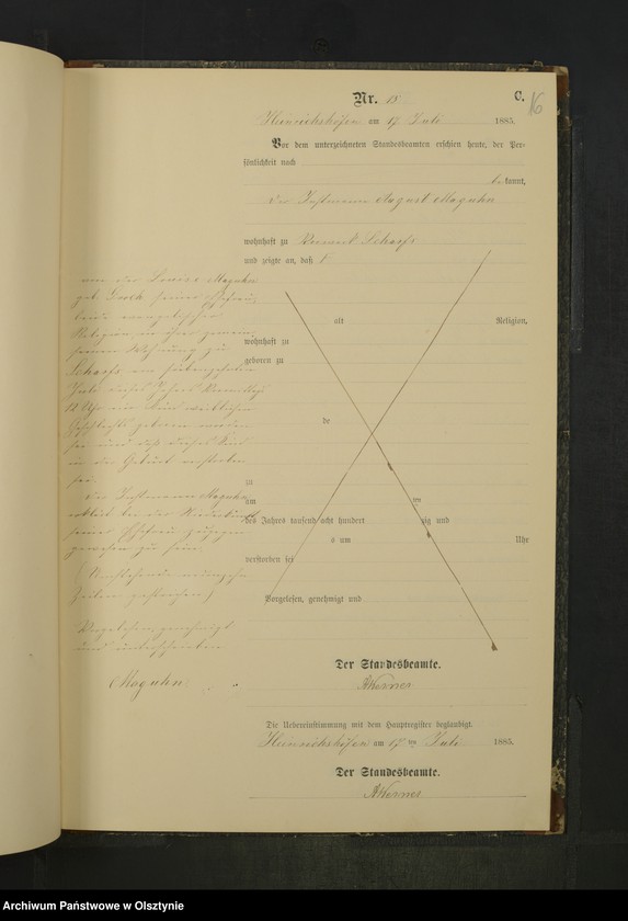 image.from.unit.number "Sterbe-Neben-Register Nr 1 - 28"