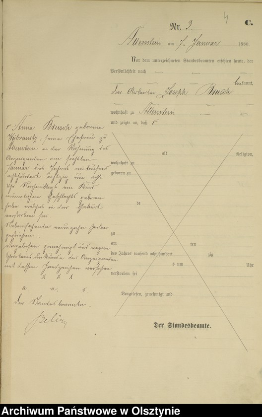 image.from.unit.number "Sterbe-Haupt-Register Nr 1 - 240"