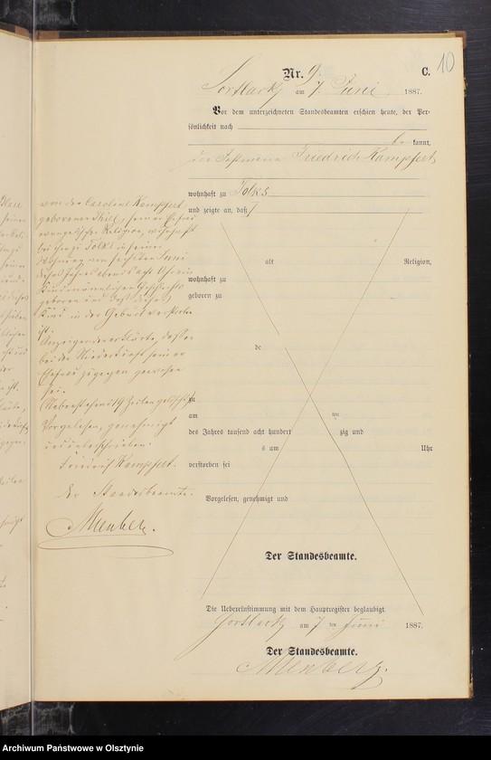 image.from.unit.number "Sterbe-Neben-Register Nr 1 - 15"