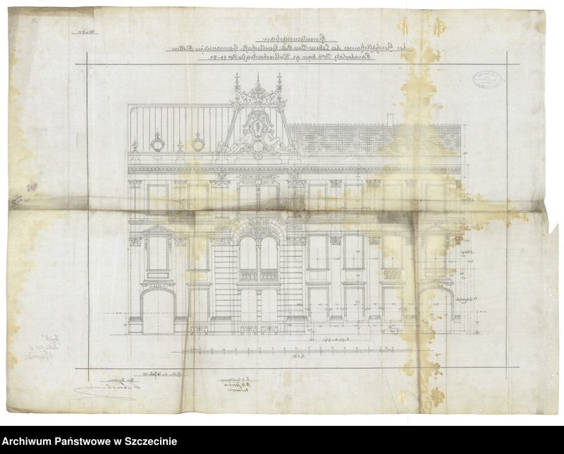 image.from.collection.number "Architektura Szczecina - akta nadzoru budowlanego111"