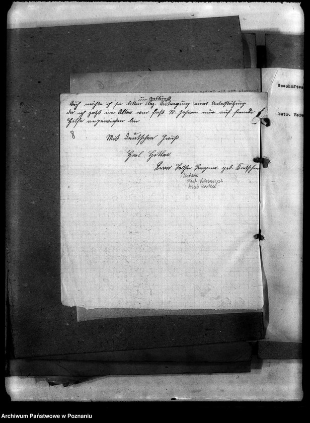 Obraz 12 z jednostki "Korespondencja w sprawie miejscowych Niemców, którzy zginęli w 1939 roku L - Z"