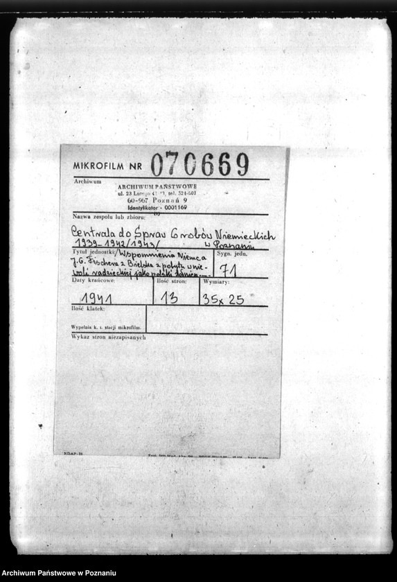 image.from.unit.number "Wspomnienia Niemca J. G. Fischera von Drauenegg z Vailska z pobytu z niewoli radzieckiej jako polski żołnierz w okresie 1939 - 1941"
