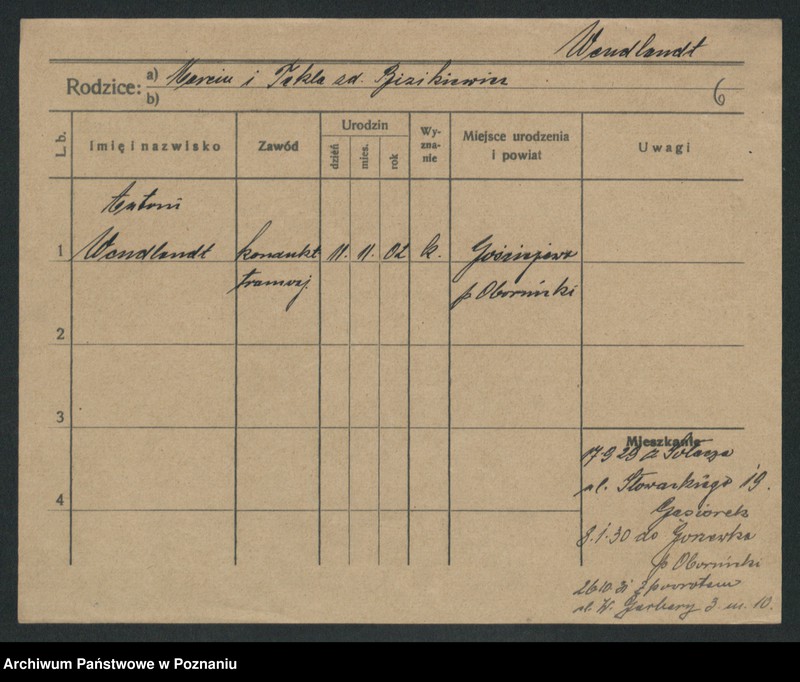 Obraz 16 z jednostki "Wendel - Wepold"