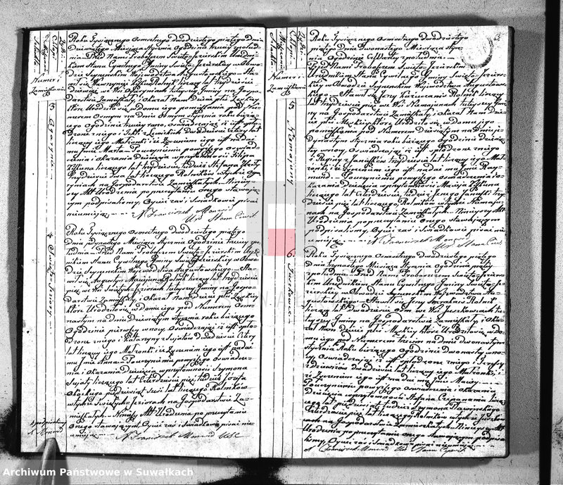 image.from.unit.number "Akta urodzonych w roku 1825 urzędnika stanu cywilnego gminy święto jeziorskiey w obwodzie seyneńskim województwa augustowskiego"