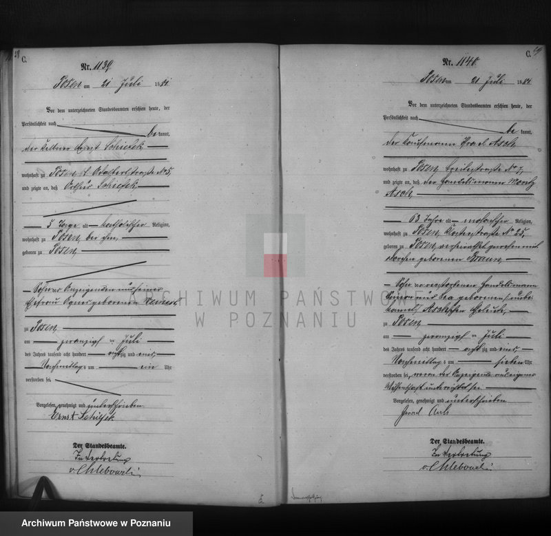 Obraz 16 z jednostki "Księga zgonów t. III"