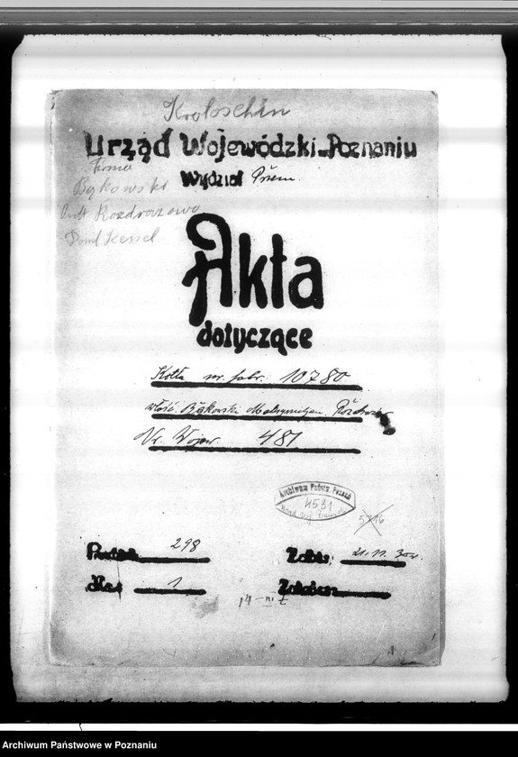 image.from.unit.number "Mleczarnia w Rozdrażewie pow. krotoszyński nr woj. kotła 481"
