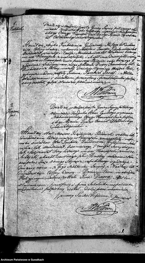 image.from.unit.number "Duplikat Akt Urodzonych, zmarłych i zaślubionych Urzędnika Stanu Cywilnego Wyznania Niechrześciańskiego Okręgu Krasnopol z r.1849."