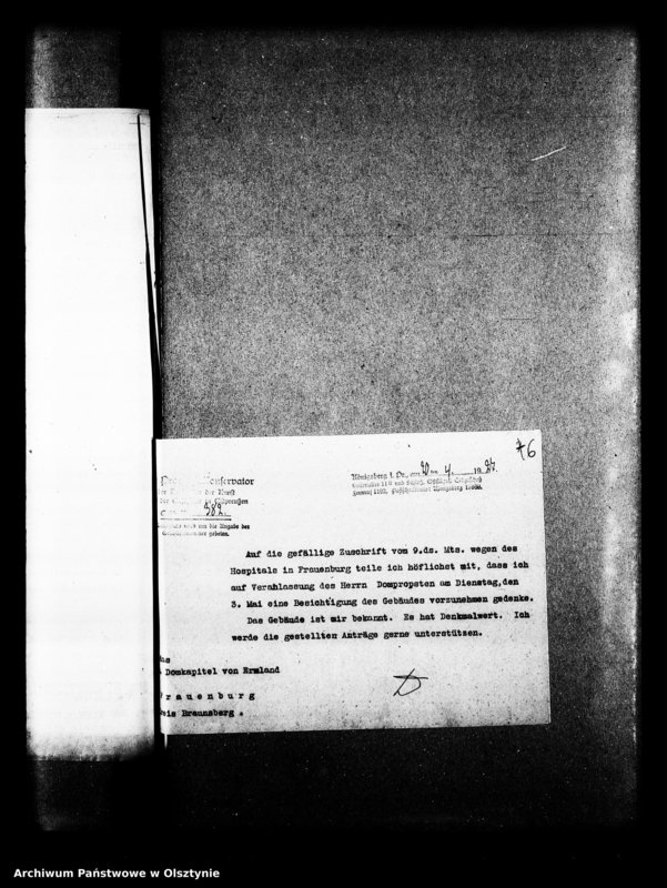 image.from.unit.number "Frauenburg, Heiligen Geist-Hospital und Armeekapelle"