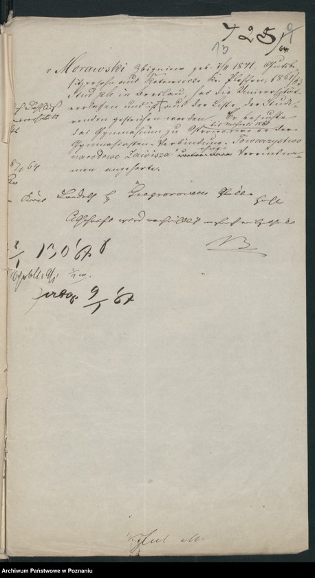 Obraz 17 z jednostki "A. betr. Familie Morawski"