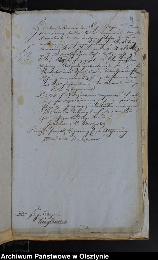 Obraz 6 z jednostki "Jahres Bau Rechnung der Kirche zu Kruklanken"