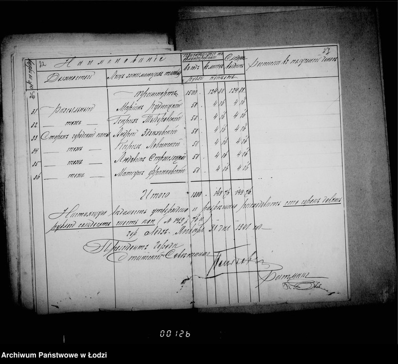 Obraz 20 z jednostki "Trebovatel´nyja vedomosti na žalovanje dlja činovnikov i služitelej magistrata"