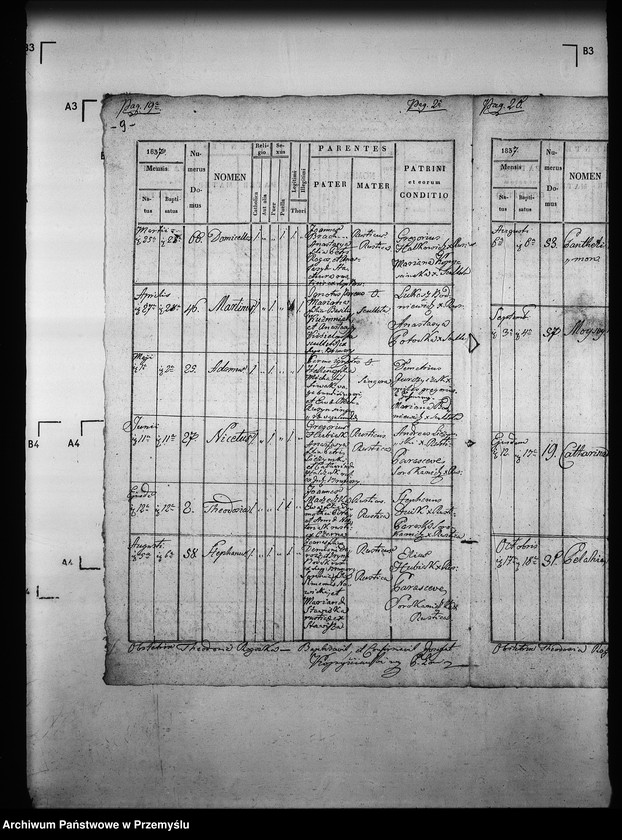 Obraz 13 z jednostki "[Kopie ksiąg metrykalnych parafii Brunary Wyżne z filiami Brunary Niżne, Czarna, Jaszkowa (dekanat Grybów)]"