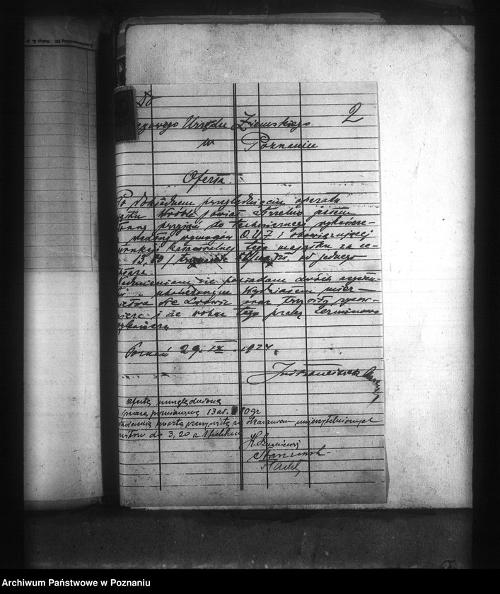 Obraz 7 z jednostki "Postępowanie techniczne /przy parcelacji majątku/ Wróble powiatu mogileńskiego"