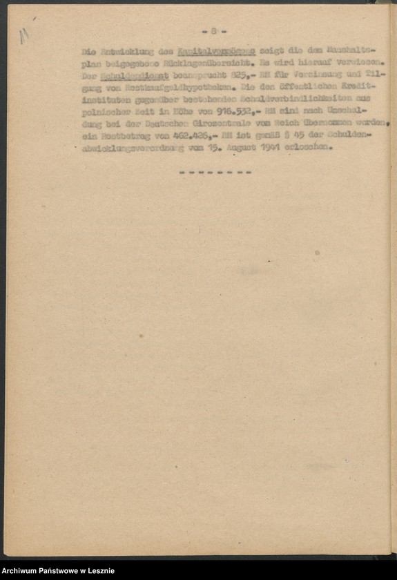 Obraz 14 z jednostki "[Haushaltssatzung der Stadt Lissa]"