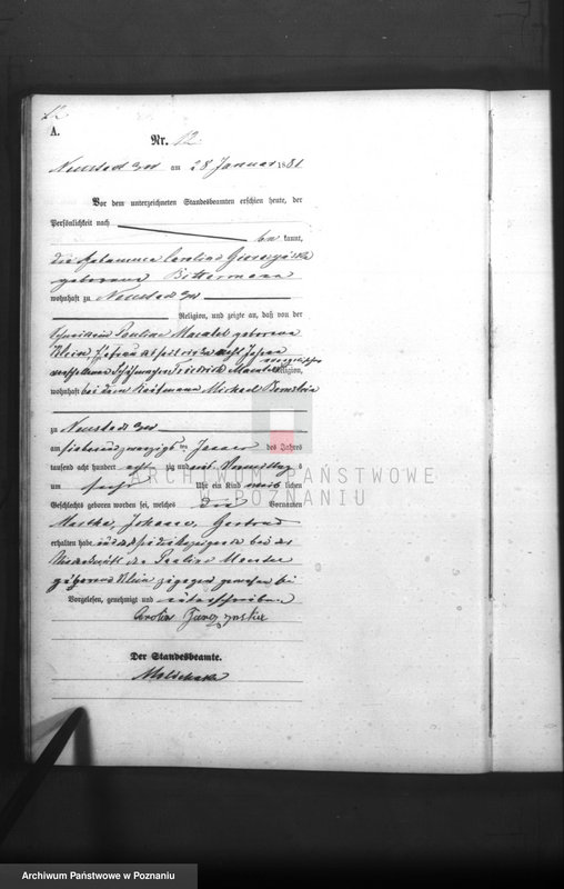 Obraz 14 z jednostki "Księga urodzeń"
