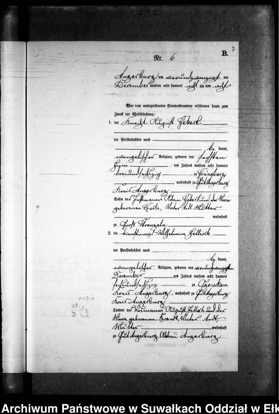 image.from.unit.number "Heiraths-Neben-Register des Preussischen Standes-Amtes Kehlen Kreis Angerburg"