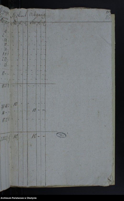 image.from.unit.number "Jahr-Rechnung der Hanswaldschen Kirchen aller Einnahme und Ausgabe wie auch Bau-Rechnung"