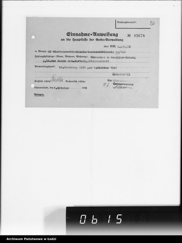 Obraz 19 z jednostki "Rechnungen für Schmucksachen"