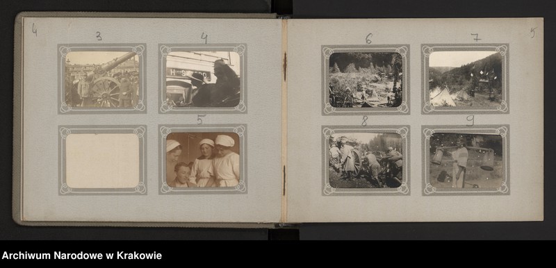 Obraz z jednostki "Album 37 fotografii z okresu I wojny światowej"