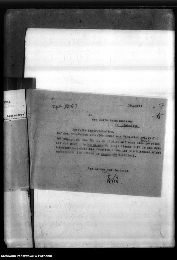 Obraz 11 z jednostki "Ida Kempf aus Schulitz, Kreis Bromberg (Bydgoszcz)"