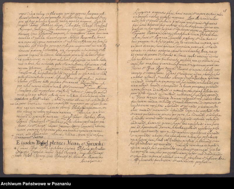 Obraz 20 z jednostki "Protocolon officii consularis Posnaniensis."