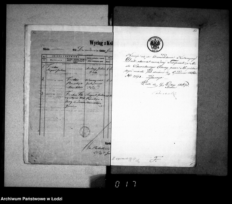 Obraz 15 z jednostki "Akta w przedmiocie świadectw przesiedleń"