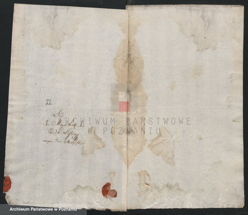Obraz 20 z jednostki "Korespondencja, zarządzenia, wyroku władzy zwierzchniej miasta Leszna tj. Ant. Sułkowskiego i jego urzędników w sprawach administracyjno - porządkowych, finansowych i spornych; język niemiecki"