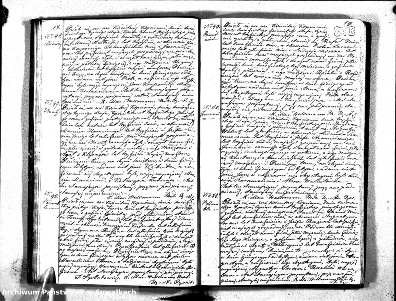 image.from.unit.number "Duplikat Aktów Urodzonych, Zaślubionych i Umarłych Parafii Kopciowskiey 1831 Roku"