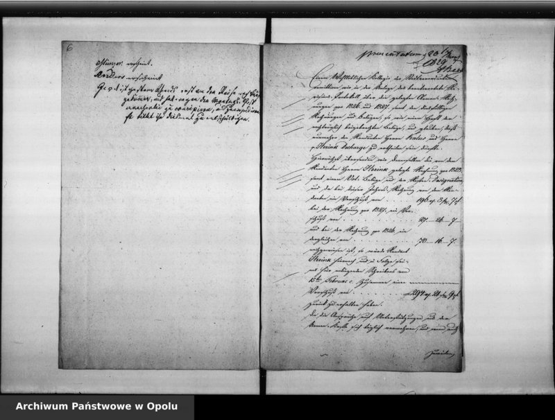 Obraz 10 z jednostki "Acta die Geschäftsführung der Stadt Verordneten betreffend. Jahrgang 1829 bis inclus[ive] 1832"
