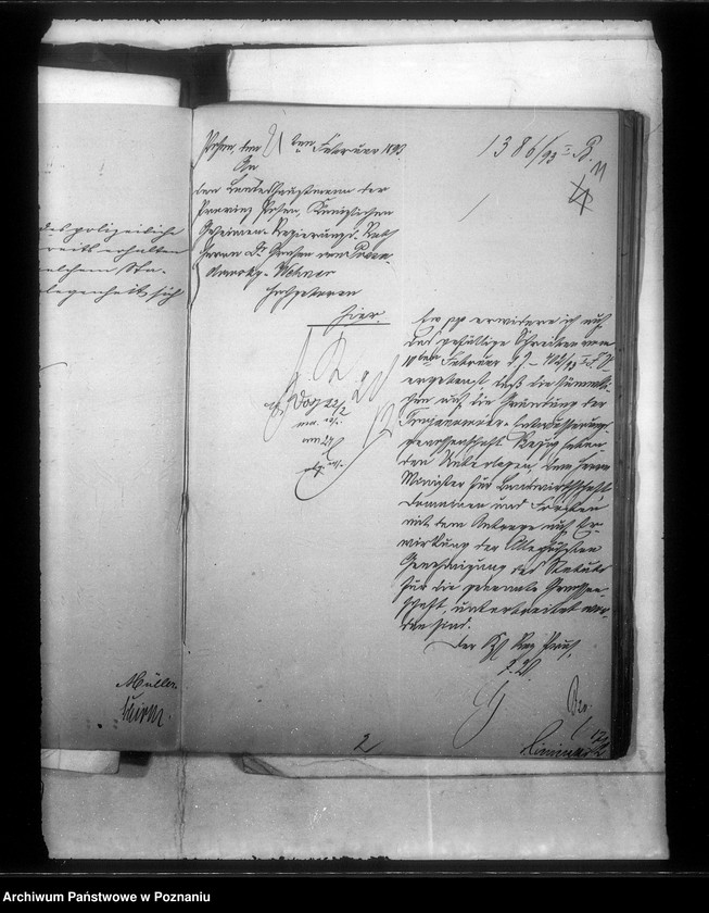 Obraz 14 z jednostki "Bildung einer Genossenschaft zur Entwässerung der Wiesen am Trojanowoer Fliesse im Kreise Obornik"