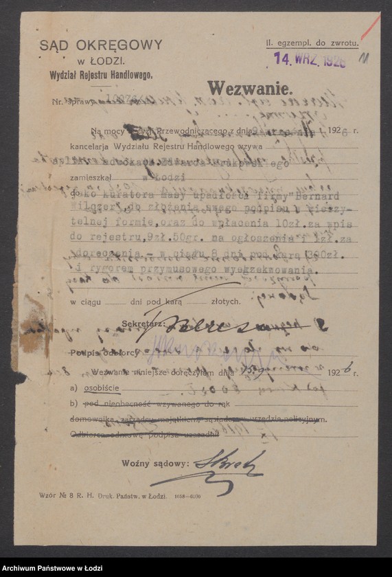 Obraz 13 z jednostki "Bernard Wilczer – sprzedaż garderoby"