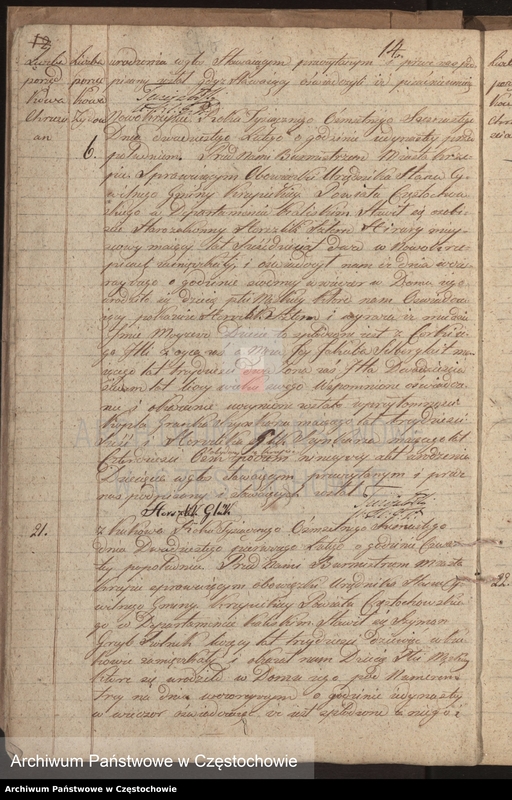 image.from.unit.number "Księga [akt] urodzenia gminy Krzepickiej na rok 1816"