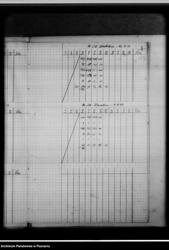 Obraz 19 z jednostki "Leistungsberichte der Kreissippenämter. Statistik"