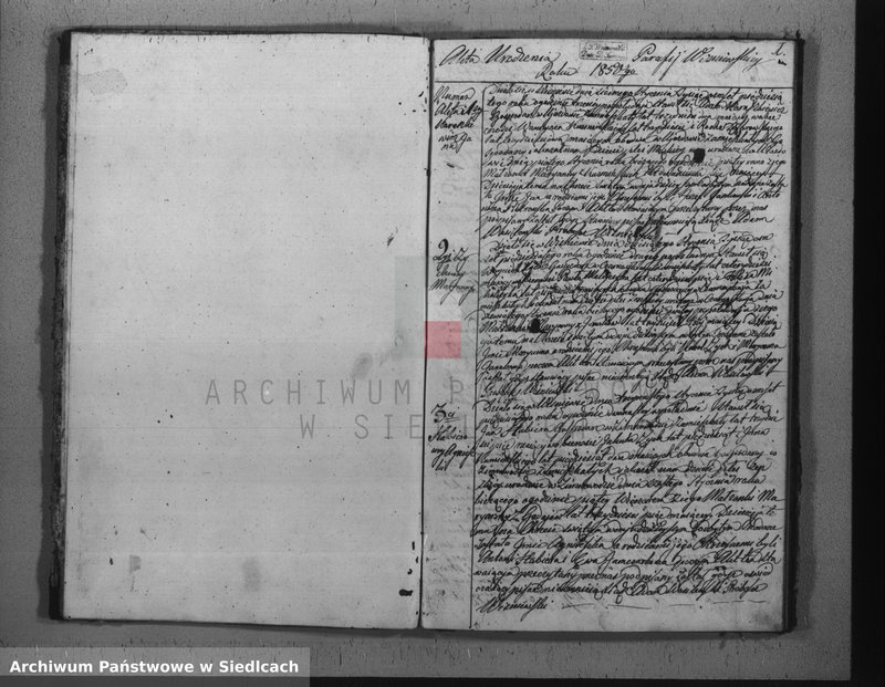 Obraz 4 z jednostki "[Akta urodzeń, małżeństw, zgonów]"