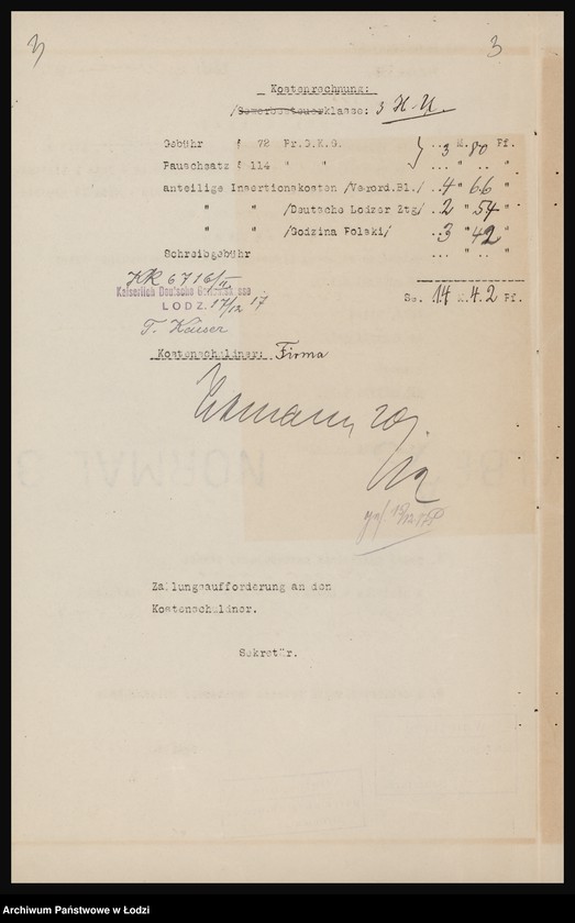 Obraz 5 z jednostki "Caesar Matz - kupiec"