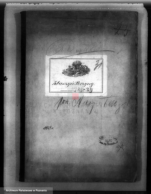 Obraz 4 z jednostki "Plan urządzenia gospodarstwa leśnego dla lasu majętności Zbąszyn-Perzyny powiat nowotomyski 1929-1939"