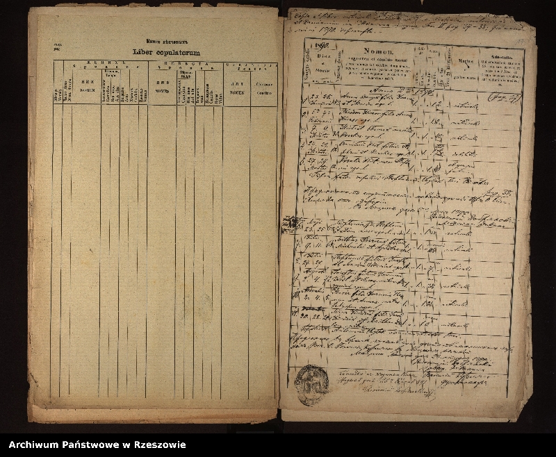 image.from.unit.number "Księga urodzeń, małżeństw i zgonów dla miejscowości Męcina Wielka, Rozdziele, Pstrążne, Wapienne"