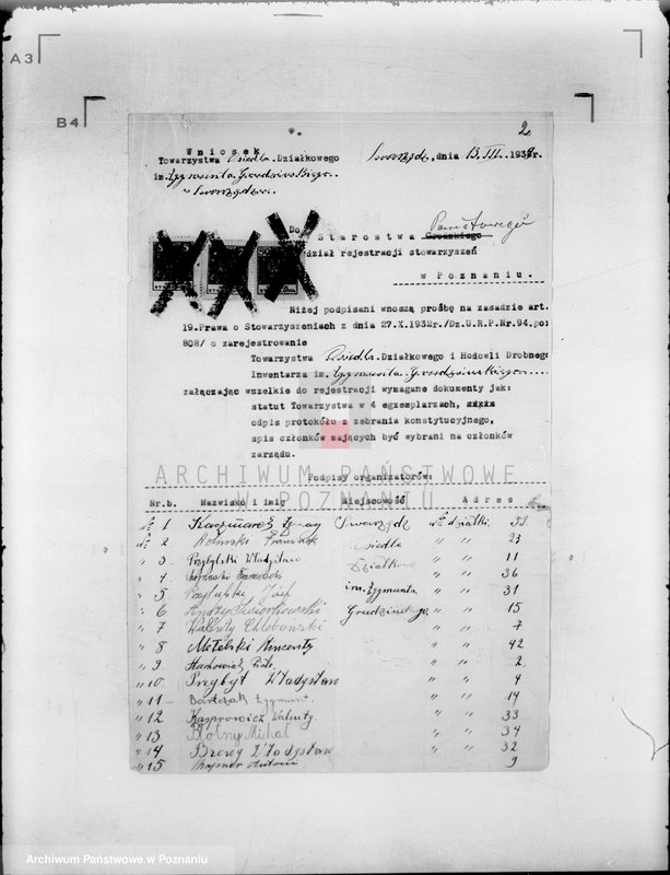 Obraz 6 z jednostki "/Towarzystwo Ogródków Działkowych im. T. Kościuszki w Szamotułach/"