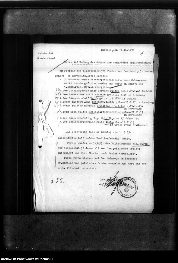 Obraz 5 z jednostki "Hugo Schmidt aus Strelno - Nord, Kreis Mogilno"