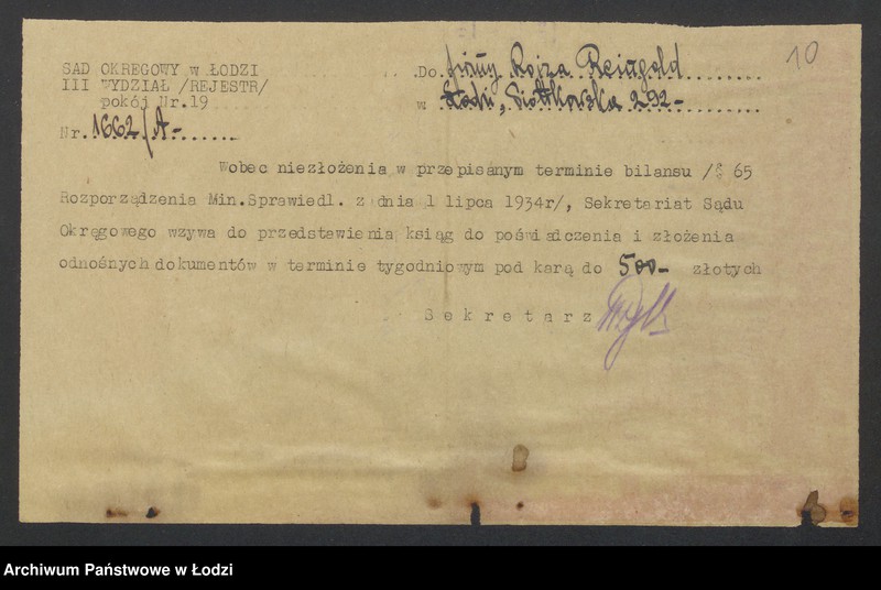 Obraz 12 z jednostki "Rojza Reingold- sprzedaż delikatesów"