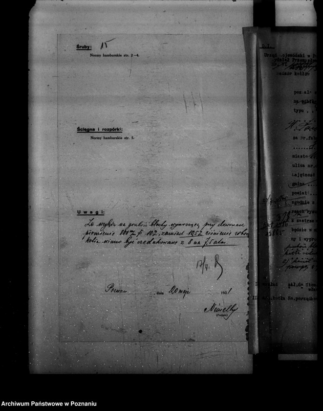 Obraz 19 z jednostki "Farbiarnia i pralnia chemiczna St. Kałamajskiego w Mosinie powiat śremski nr woj. 922"