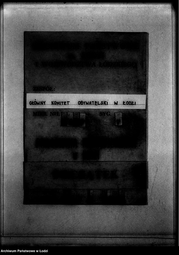 Obraz 1 z jednostki "[Pożyczka dla m. Łodzi - protokoły, memoriały, deklaracje]"