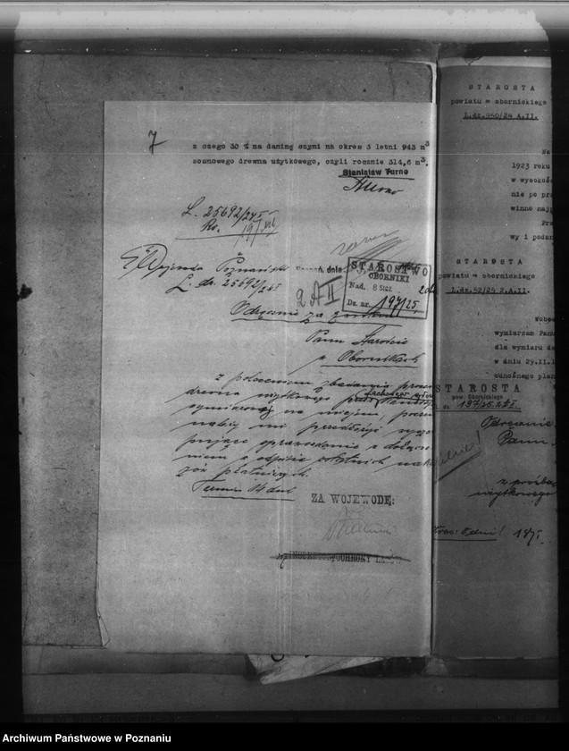 image.from.unit.number "Nadzór nad gospodarką w lasach majętności Kiszewko powiat obornicki"