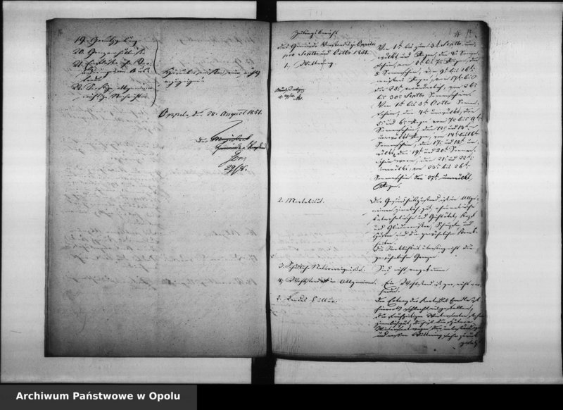 Obraz 13 z jednostki "Acta des Magistrats zu Oppeln betreffend die Erstattung der Zeitungsberichte de anno 1851- 1866"