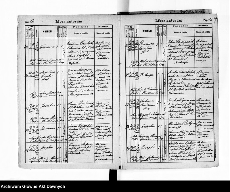 image.from.unit.number "Parafia: Lwów, parafia św. Mikołaja. Dekanat: Lwów. Księga metrykalna urodzeń, ślubów i zgonów dla całej parafii."