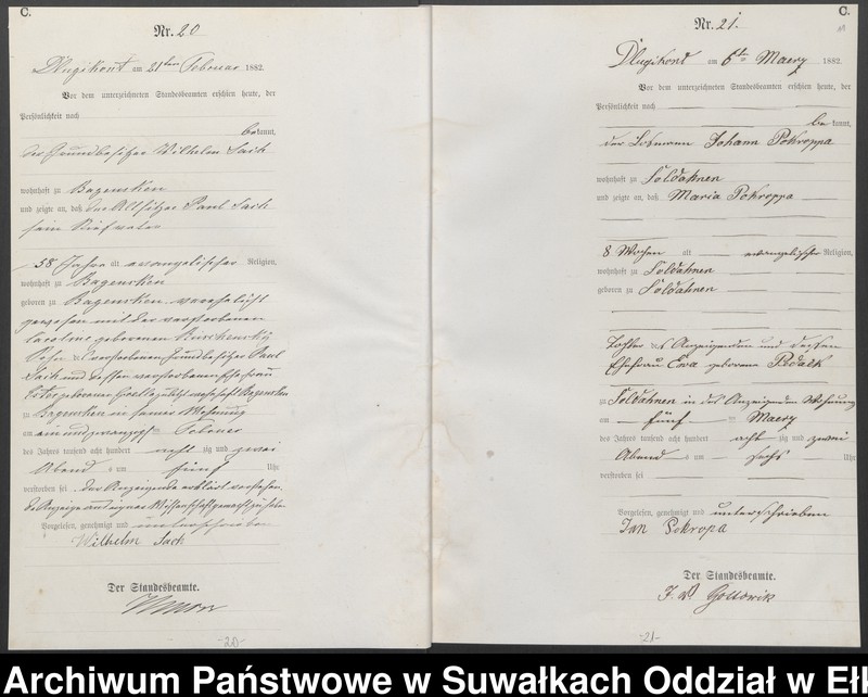 image.from.unit.number "[Sterbe-Haupt-Register des Königlich Preussischen Standes-Amtes Kumilsko Kreis Johannisburg]"
