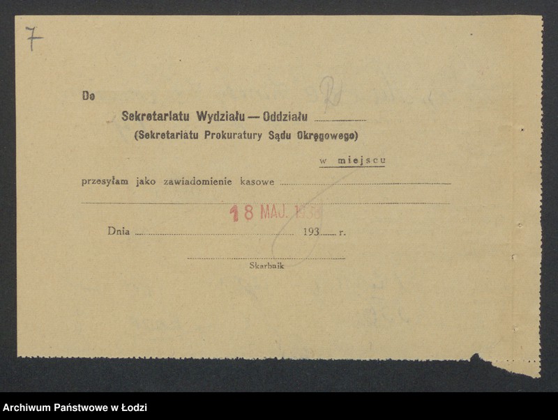 Obraz 9 z jednostki "Ha-De- Miriam Hocherman, Gerszon Lajb Dawidowicz- wyrób i sprzedaż towarów włókienniczych"