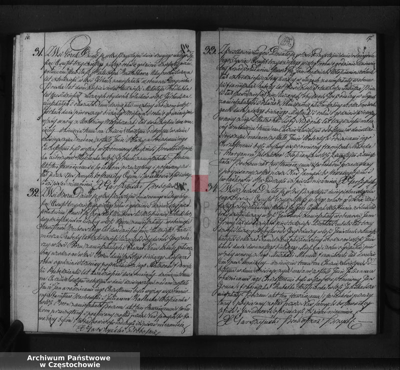 image.from.unit.number "Księga duplikat [akt] urodzonych, zaślubionych i zmarłych Parafii Przystajń z roku 1835"